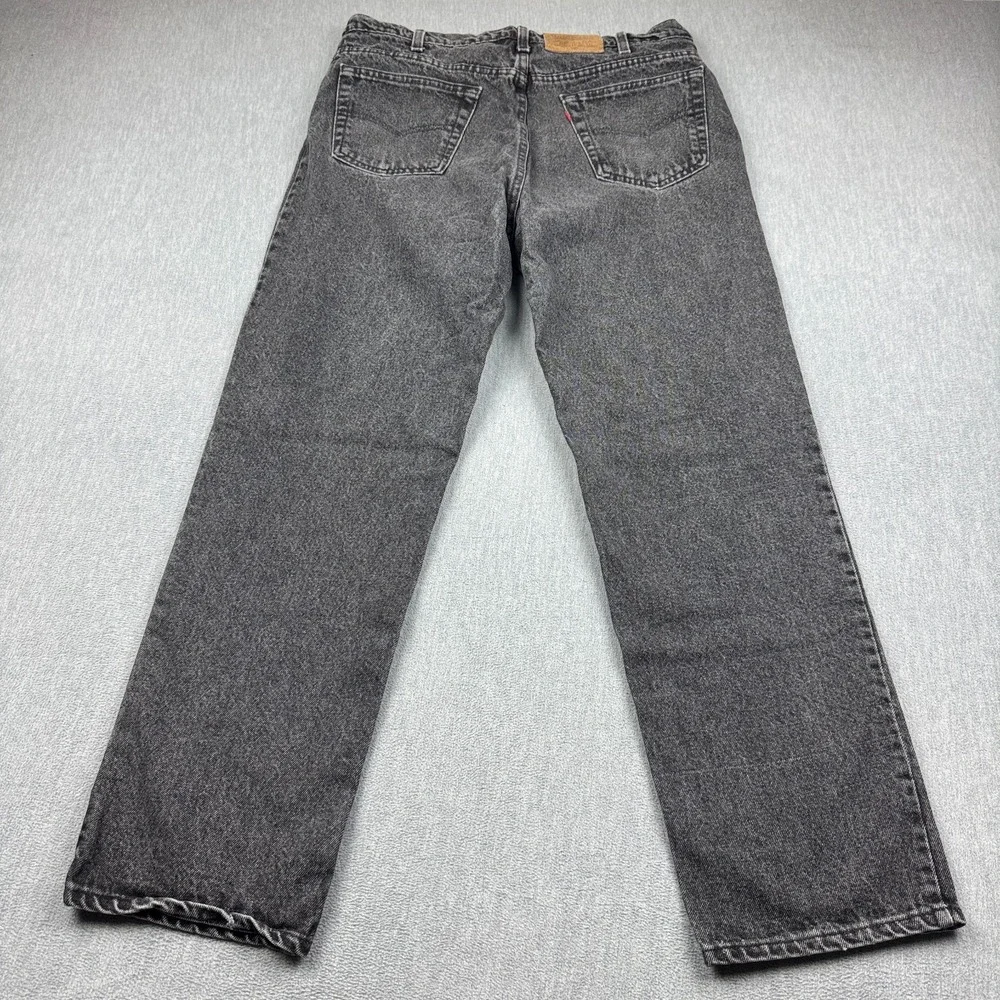 Vintage Levis 540 Jeans Mens 38X32 Fit 36X31 Black Stonewash Made In USA 90'S